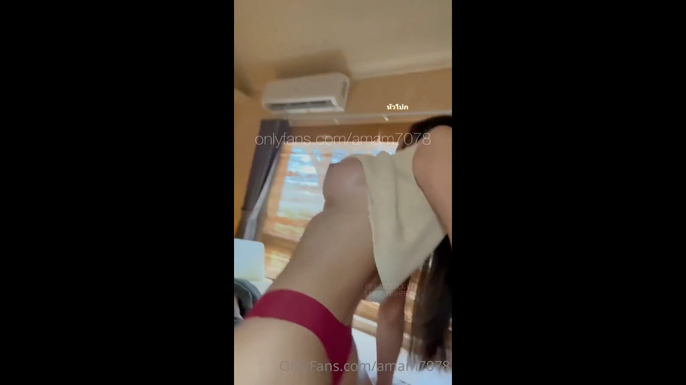 พาแฟนมาสวีทที่พักภาคเหนืออากาศดีหุ่นสวยสดแตกในเยดเอ้าดอ